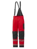 Helly Hansen York Insulated Pant CL 2 71466 Rood/Antraciet