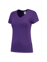TRICORP T-shirt V Hals Fitted Dames Purple 5XL (SALE)