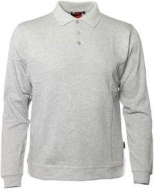 M-Wear 6140 polosweater grijs
