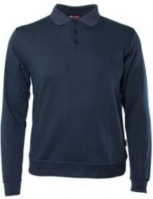M-Wear 6140 polosweater marineblauw
