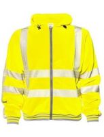 M-Wear 6230 hooded sweater RWS fluo geel