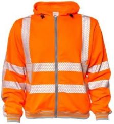 M-Wear 6230 hooded sweater RWS fluo oranje
