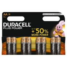 Duracell Plus Power Duralock Alkaline AA/LR6 blister 8