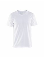 Blåkläder 3360 T-Shirt, V-hals wit L (sale)