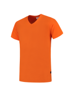TRICORP T-shirt V Hals Fitted ORANGE XXL (SALE)