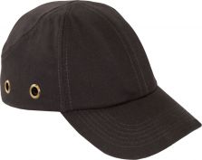 M-Safe stootpet verharde baseball cap zwart EN812