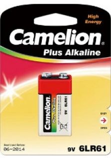 Camelion Plus Alkaline 9v/6LR61 blister 1st.