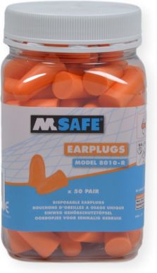 M-Safe oordop 8011-R à 50 paar in pot