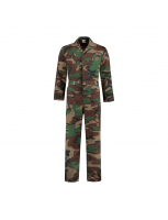 LEGER MILITAIR CAMOUFLAGE-OVERALL POLYESTER/KATOEN