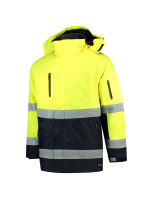 Tricorp 403004 Parka ISO20471 Bicolor - Fluor Yellow-Navy XL (SALE)
