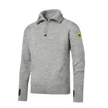 ½-Zip Wollen Sweater 2905