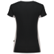 Tricorp 102003 T-Shirt Bicolor Dames - Black-Grey