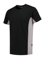 Tricorp 102004 T-Shirt Bicolor - Black-Grey