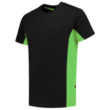 Tricorp 102004 T-Shirt Bicolor - Black-Lime