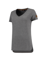 Tricorp 104006 T-Shirt Premium V Hals Dames - Stonemel