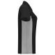 Tricorp 202003 Poloshirt Bicolor Dames - Black-Grey