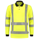Tricorp 203005 Poloshirt RWS Birdseye Lange Mouw - Fluor Yellow