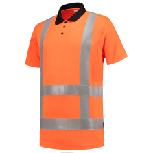 Tricorp 203006 Poloshirt RWS Birdseye - Fluor Orange