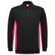 Tricorp 302003 Polosweater Bicolor - Black-Red