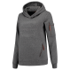 Tricorp 304007 Sweater Premium Capuchon Logo Dames - Stonemel