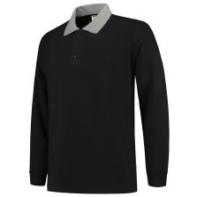 Tricorp 301006 Polosweater Contrast - Black-Grey