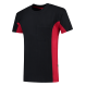 Tricorp 102002 T-Shirt Bicolor Borstzak - Navy-Red
