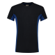 Tricorp 102002 T-Shirt Bicolor Borstzak - Navy-Royalblue