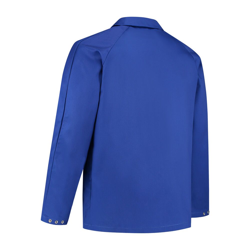 Werkjasje polyester/katoen korenblauw maat XXL