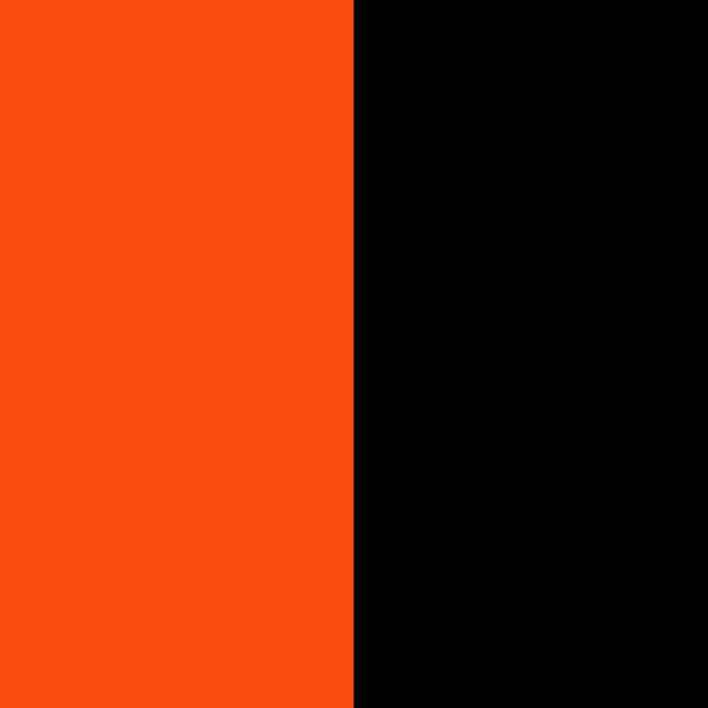 oranje/zwart