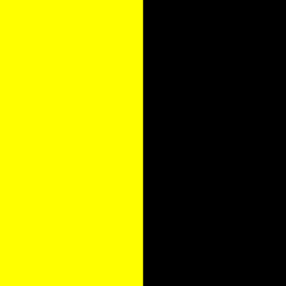 hi-vis geel/zwart