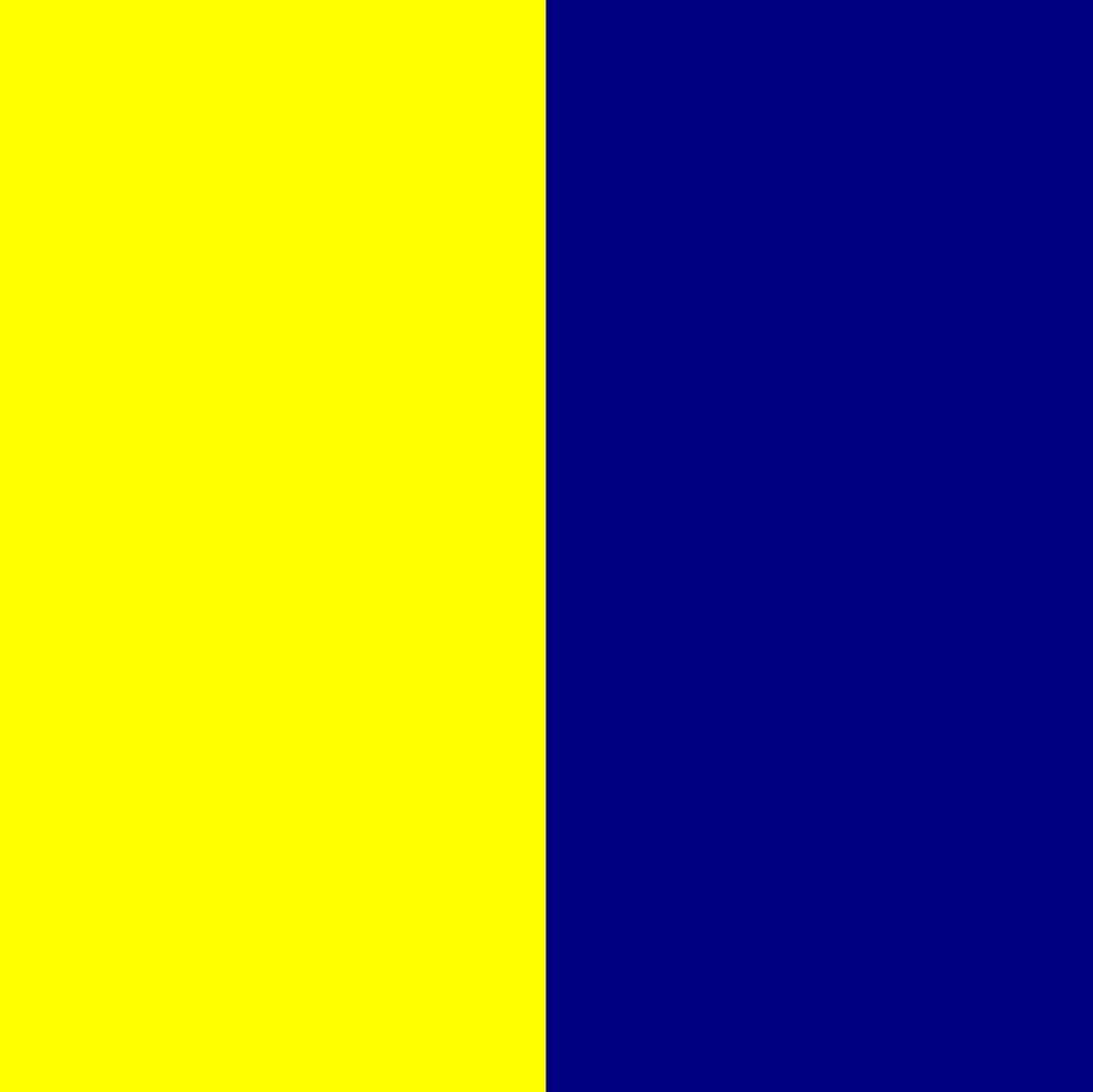 hi-vis geel/marine