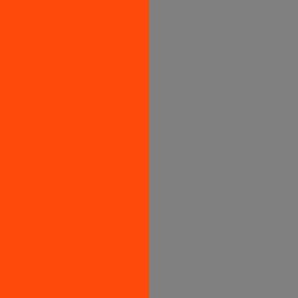 oranje/grijs